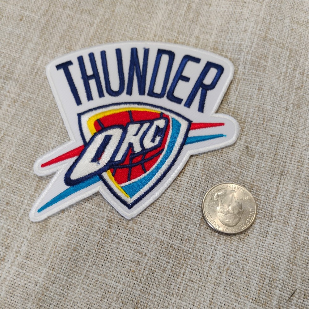 NBA Oklahoma City thunder IRON ON PATCHES