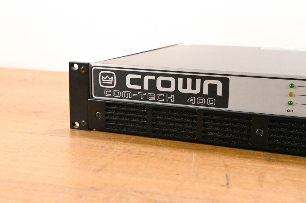 Crown Com-Tech 400 2-Channel Power Amplifier CG01ZTK