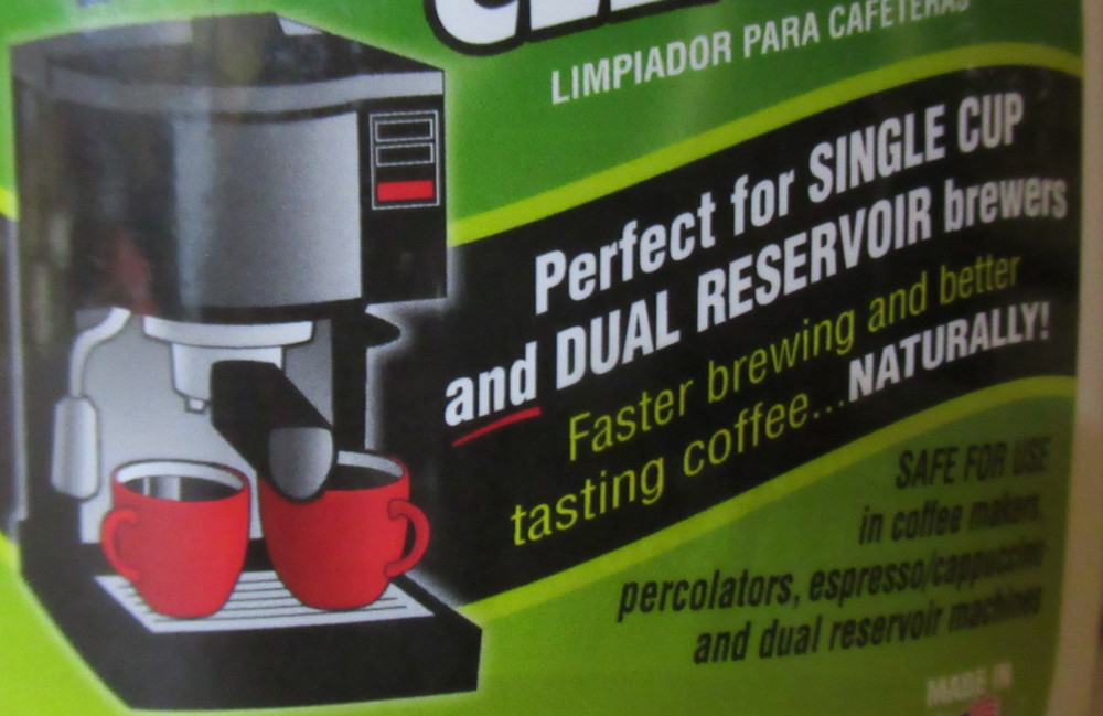 WHINK 30185 NATURAL COFFEE MAKER CLEANER
