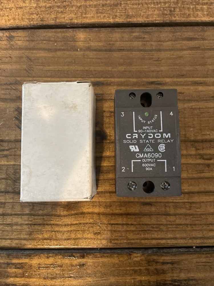 Crydom CMA6090 Solid State Relay, 90-140 VAC Input, 600 VAC 90A Output
