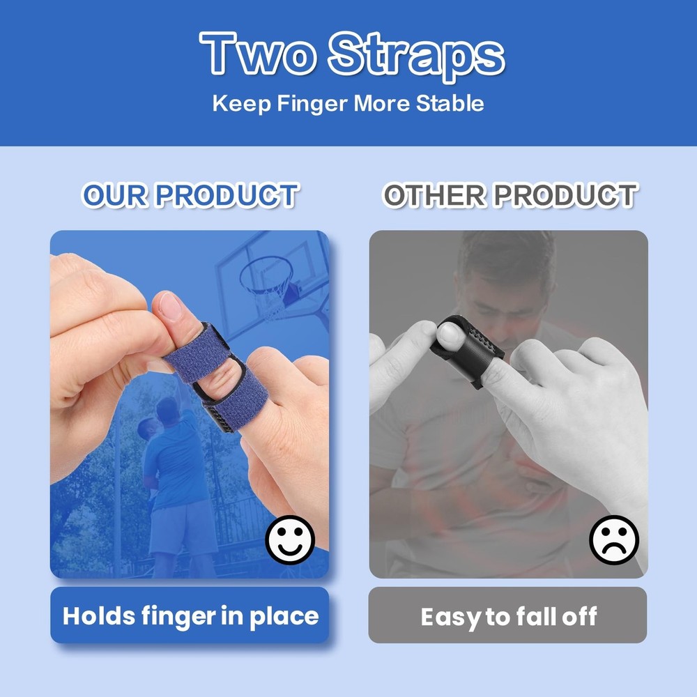Thumb Finger Splints, Trigger Thumb Brace for Broken/Straightening/Arthritis,...