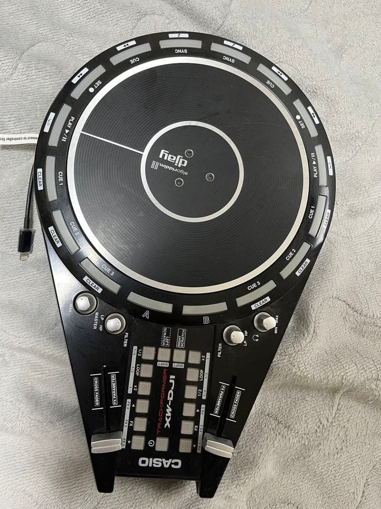 CASIO XW-DJ1 Trackformer DJ Controller Used from JAPAN