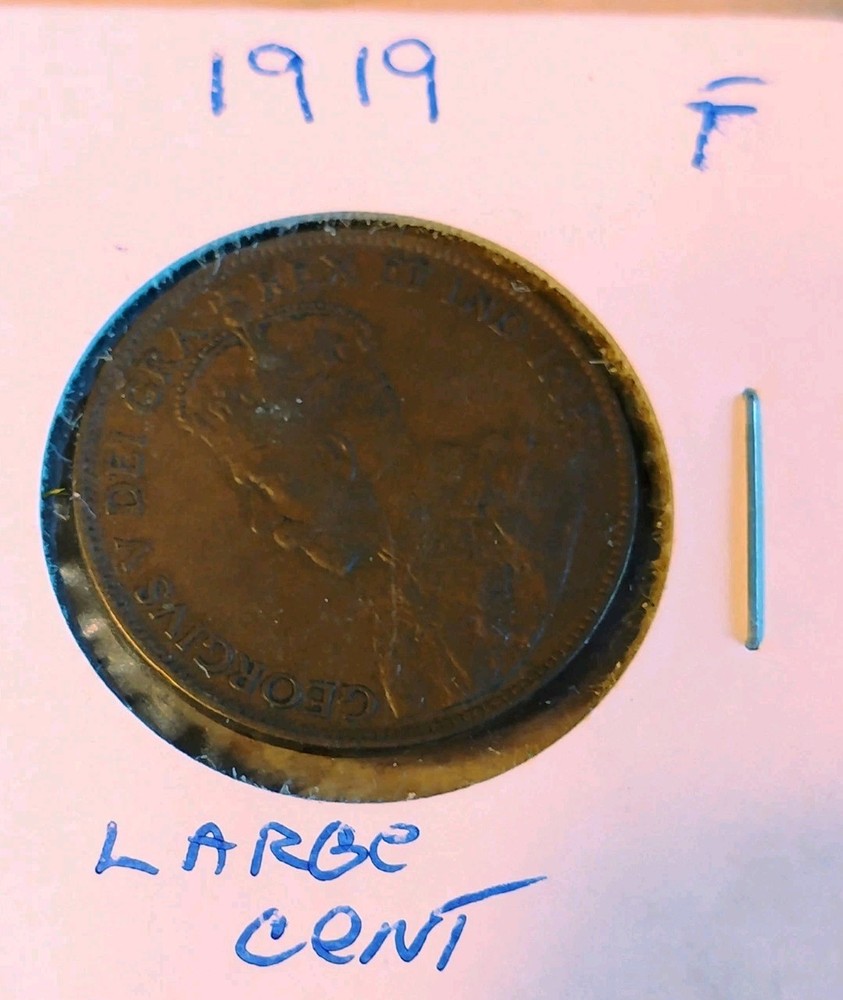 1919 Canada 🇨🇦 • One Cent • Better Grade