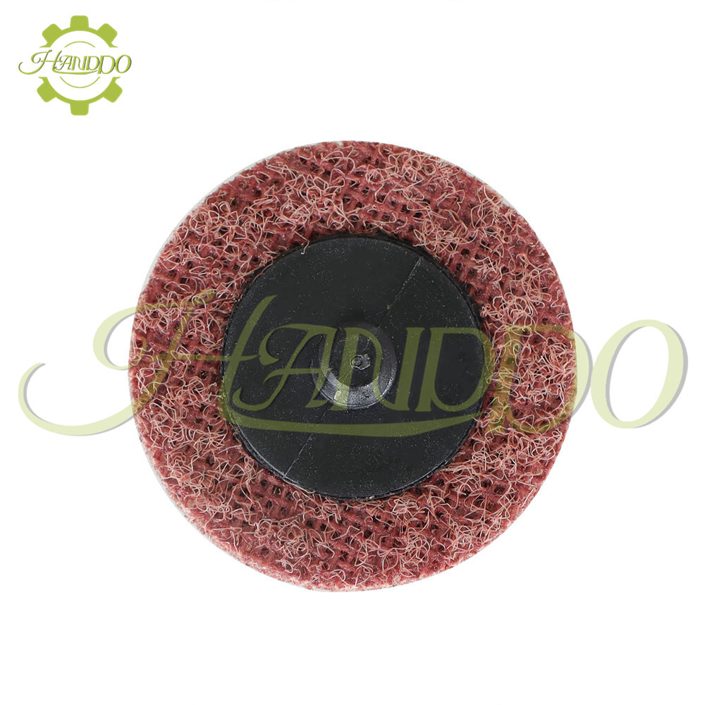 50Pcs 2" Medium Surface Conditioning Discs Roll Lock Die Grinder Sanding Pads