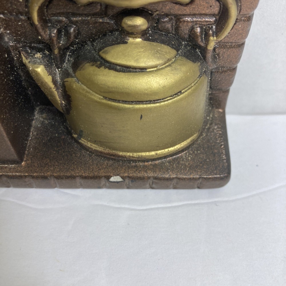 PRISTINE 1975 MILLER STUDIO CHALKWARE BLESS THIS HOUSE THERMOMETER