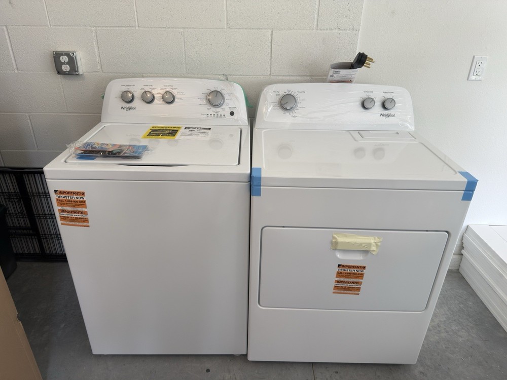 Whirlpool Washer And Dryer