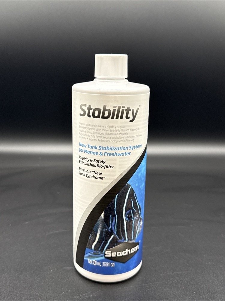 Seachem Stability New Tank Stabilization System Marine Freshwater 500ml