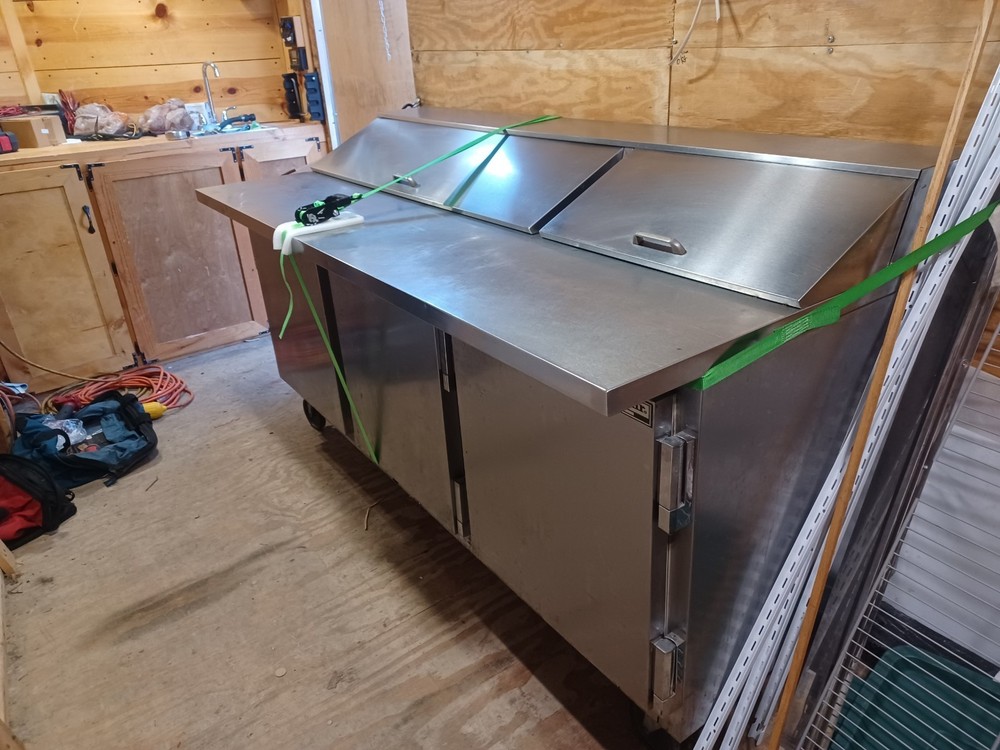 commercial refrigerated prep table