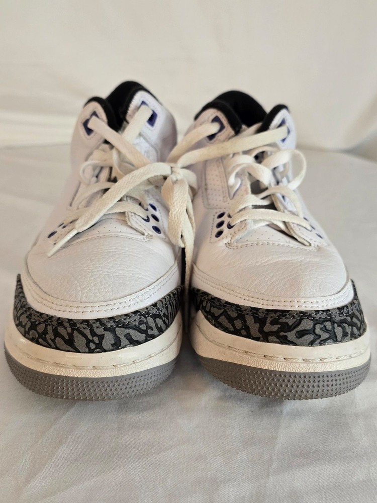 Nike Air Jordan 3 Retro "Dark Iris" sneakers.