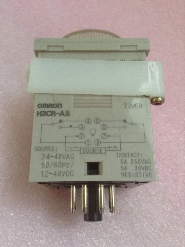 Omron H3CR-AB Timer 24-48 VAC