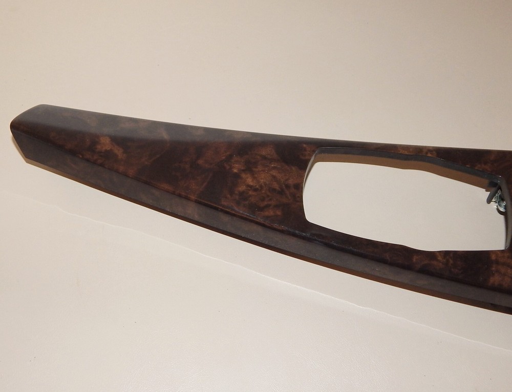 BMW 3/ 4 SERIES Center Console Trim Bezel Radio Control Switch Panel Dark Walnut