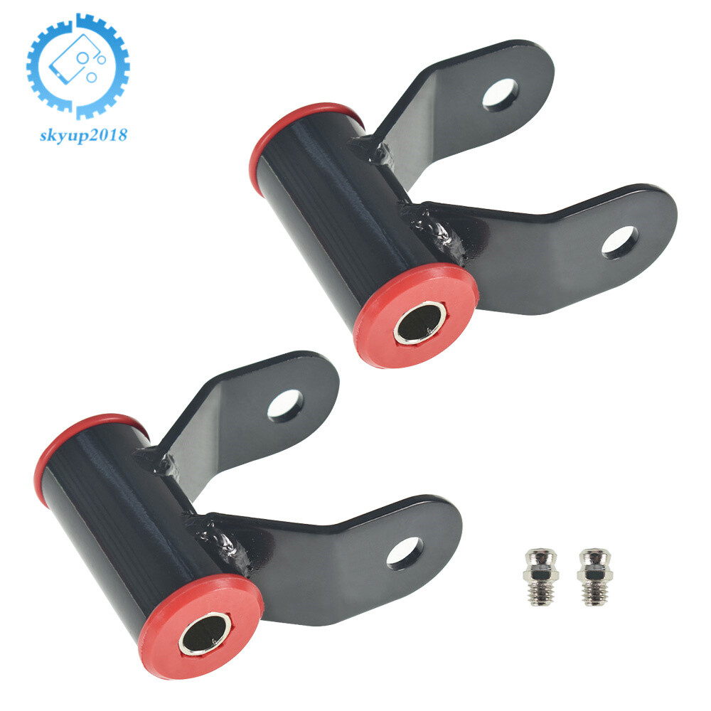 2"Drop Shackle Lowering Shackles Leveling Kit For Dodge Ram 1500 2WD 2002-2008