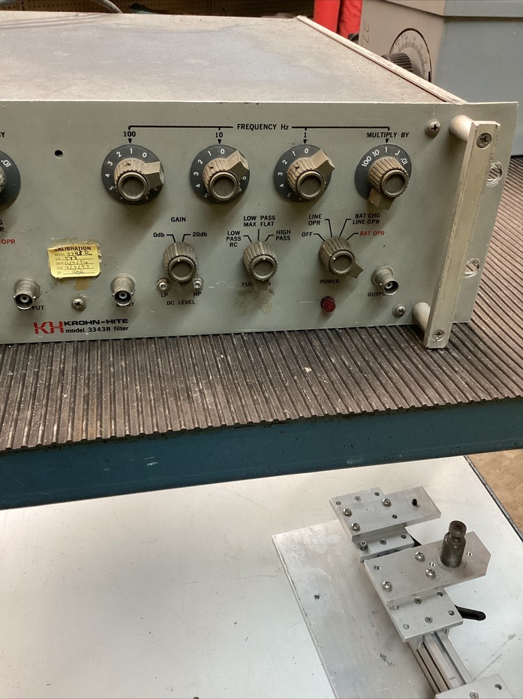 Krohn-Hite model #3343R Filter