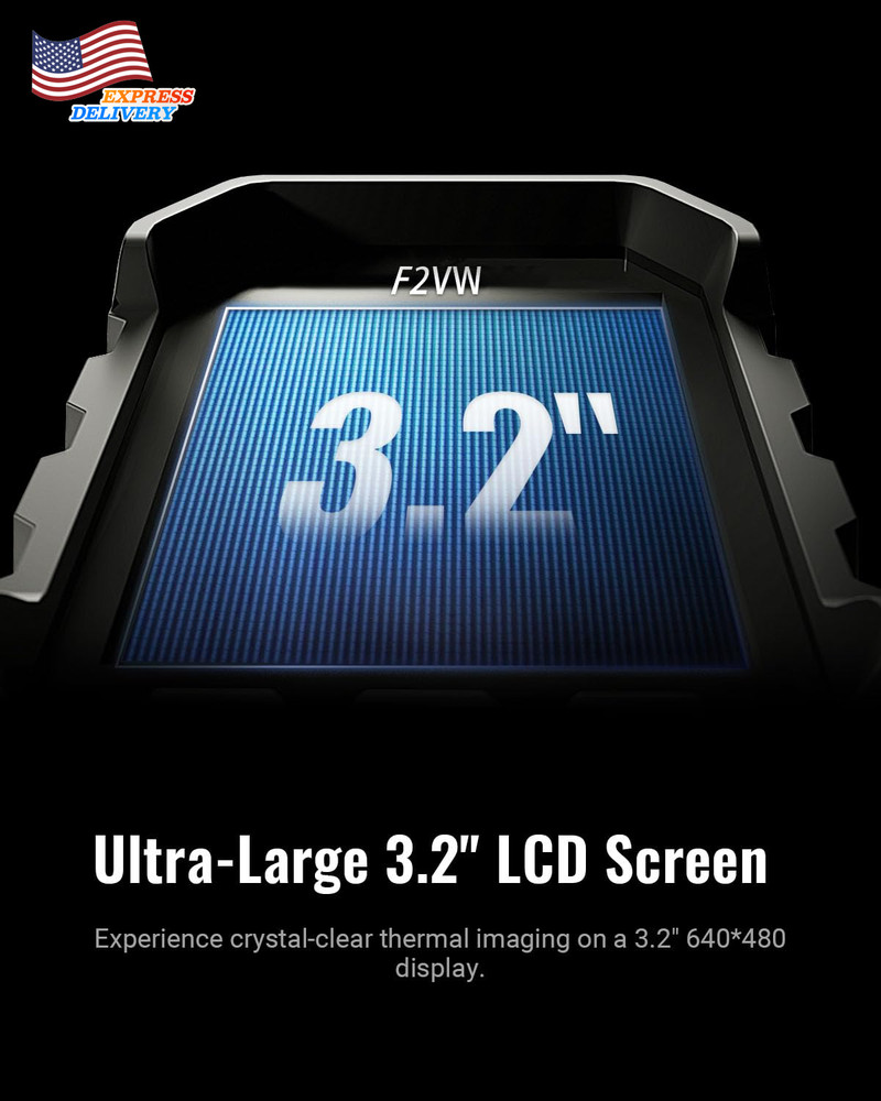 F2VW Thermal Camera 256X192 IR Resolution with 2MP Visual Camera