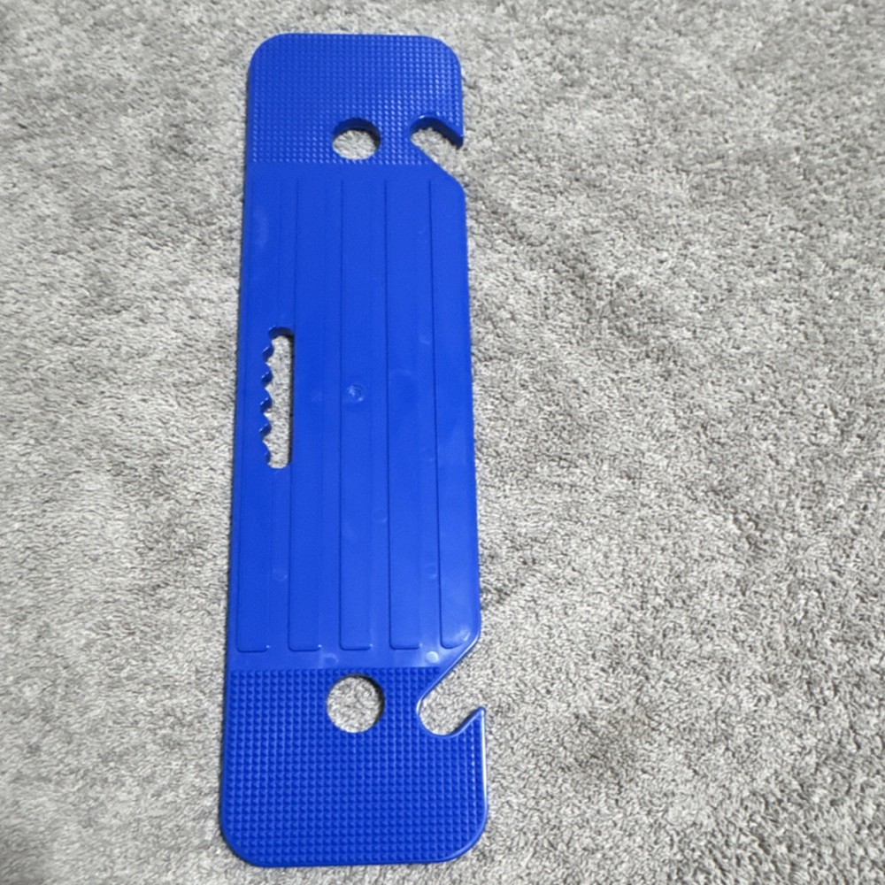 Blue Plastic Transfer Board with Handle Mobility Aid for Patient Transfer
