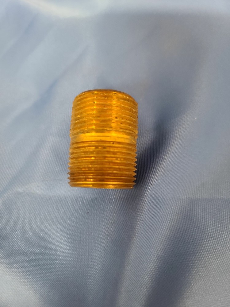 3/4" Close Brass Pipe Nipple