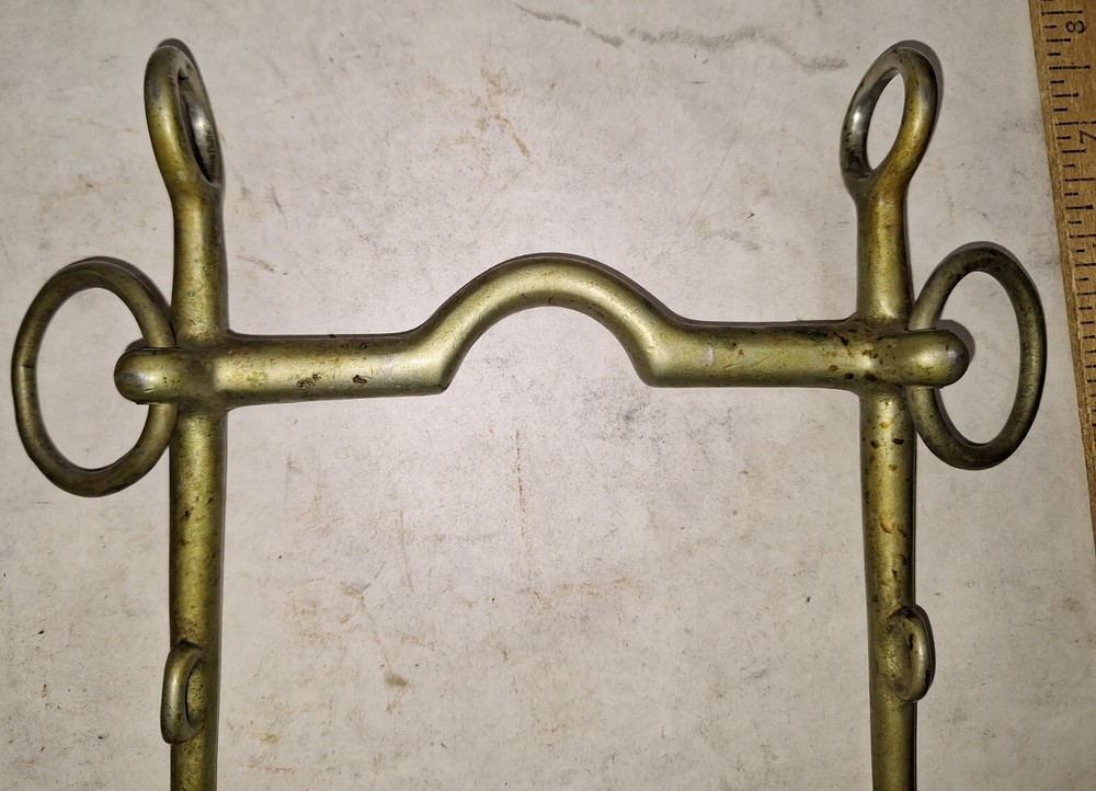 Solid Nickel Horse Bit - 5" Low Port Bit - 104241