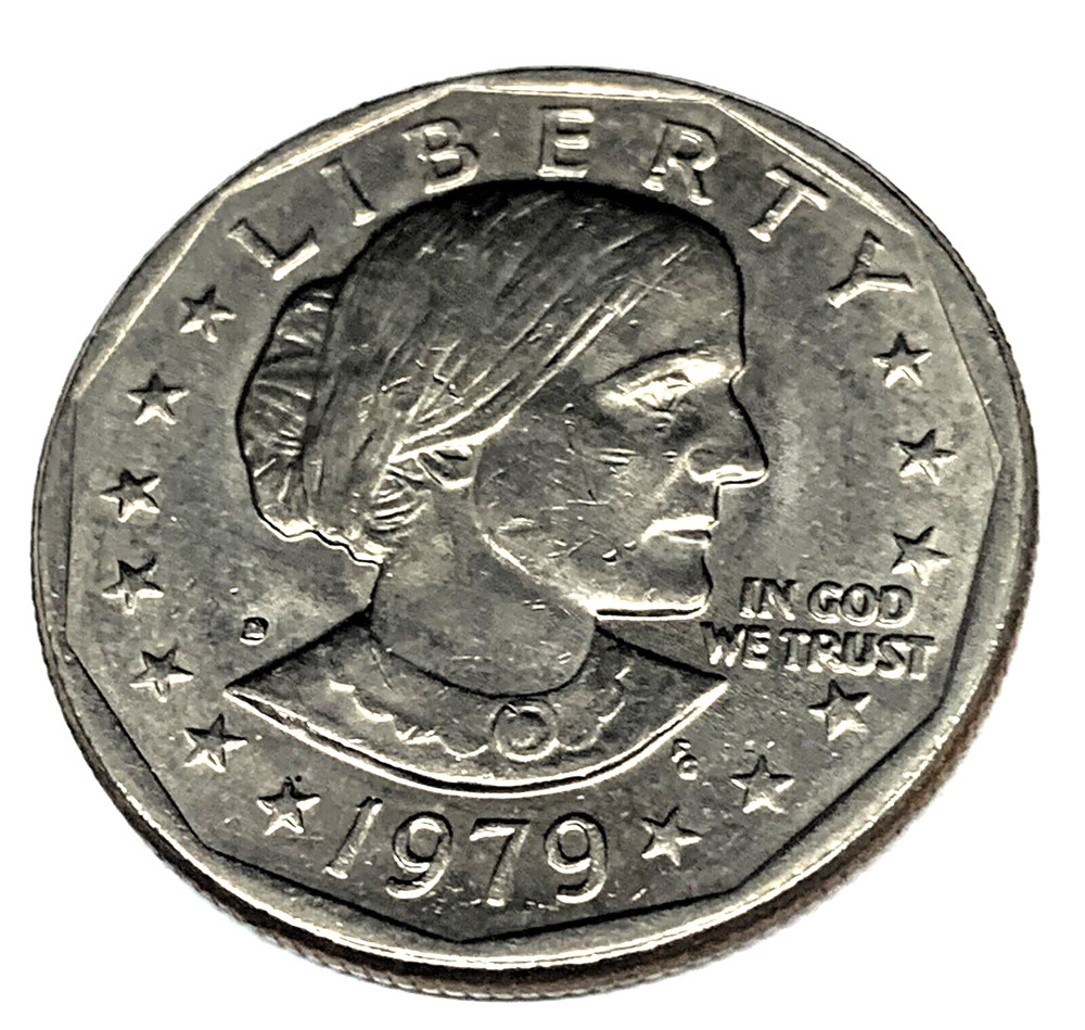 # C7080    SUSAN B. ANTHONY   DOLLAR    COIN,   1979-D