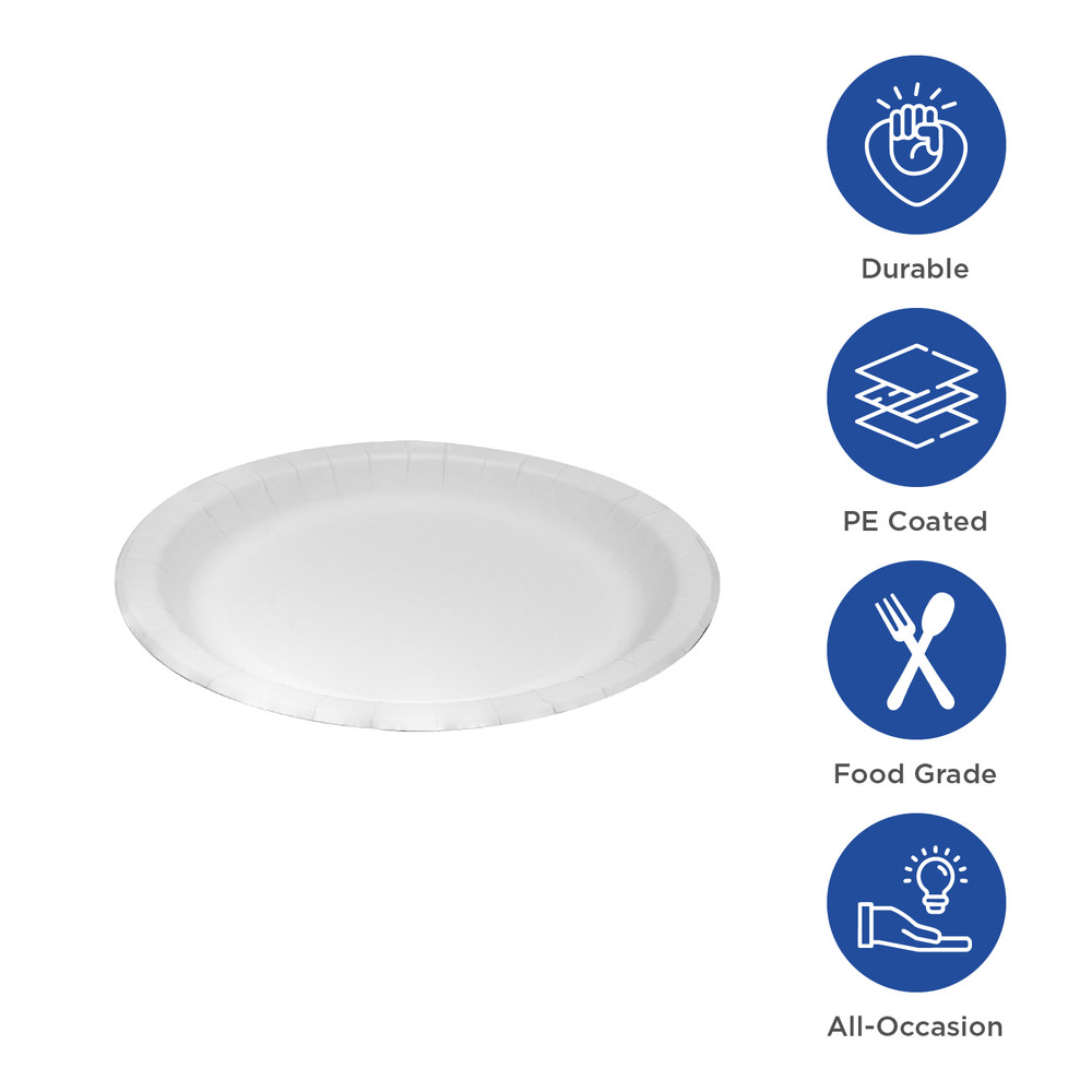 Karat 10" Paper Plate - 200 pcs