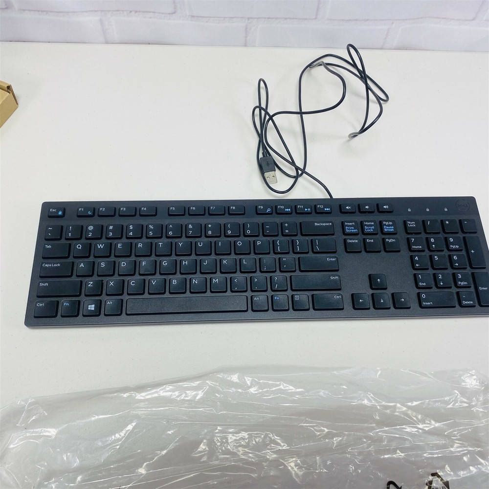 Dell KB216-BK-US Wired Keyboard - Black New