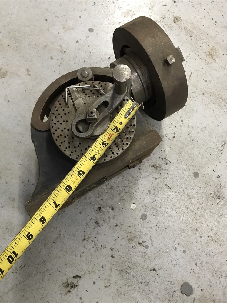 Garvin Machine Tilting Dividing Head chuck dividing plate milling compound rotar