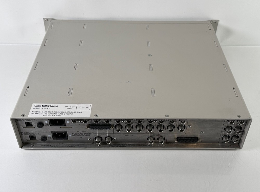 Grass Valley 9520A Master Reference Synchronizing Generator