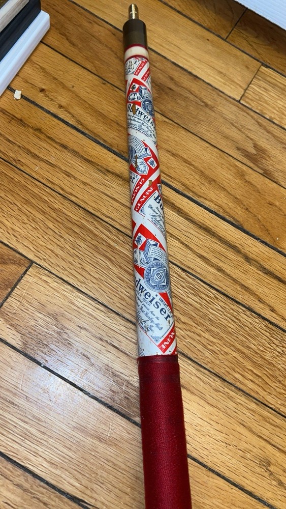 Budweiser cue stick handle