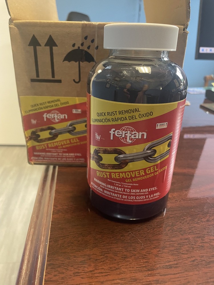 6 Pack - Fertan Rust Converter Rust Remover Gel