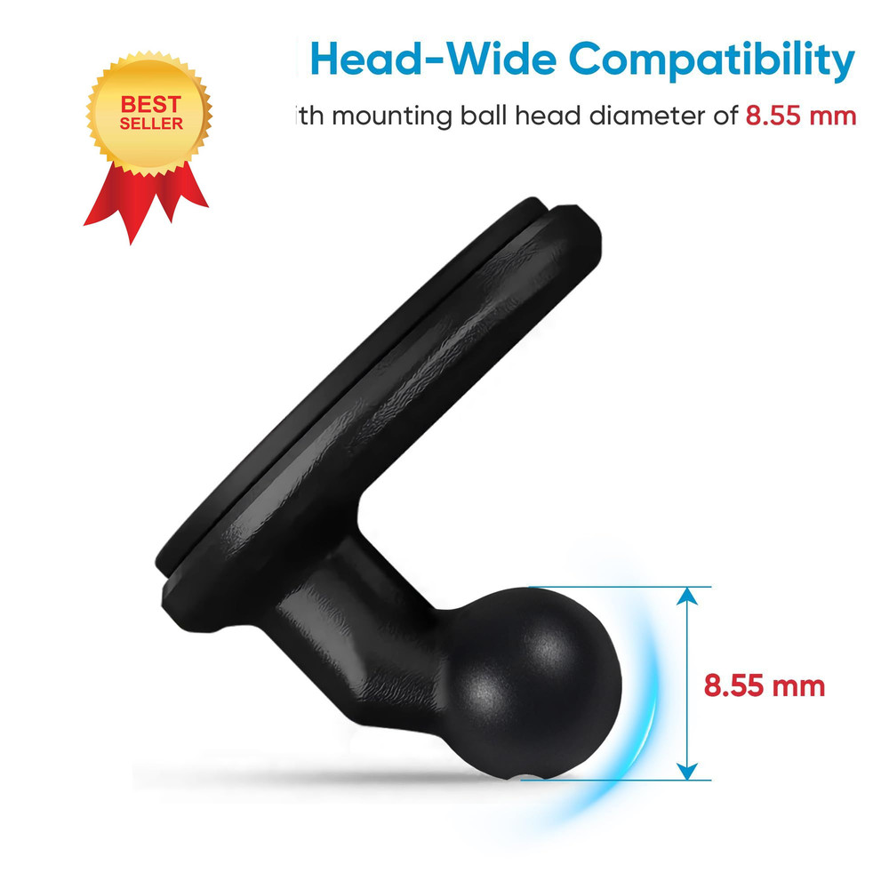 2‑Pack Upgraded Low Profile Adhesive Mount for Garmin Dash Cam Mini 2,...