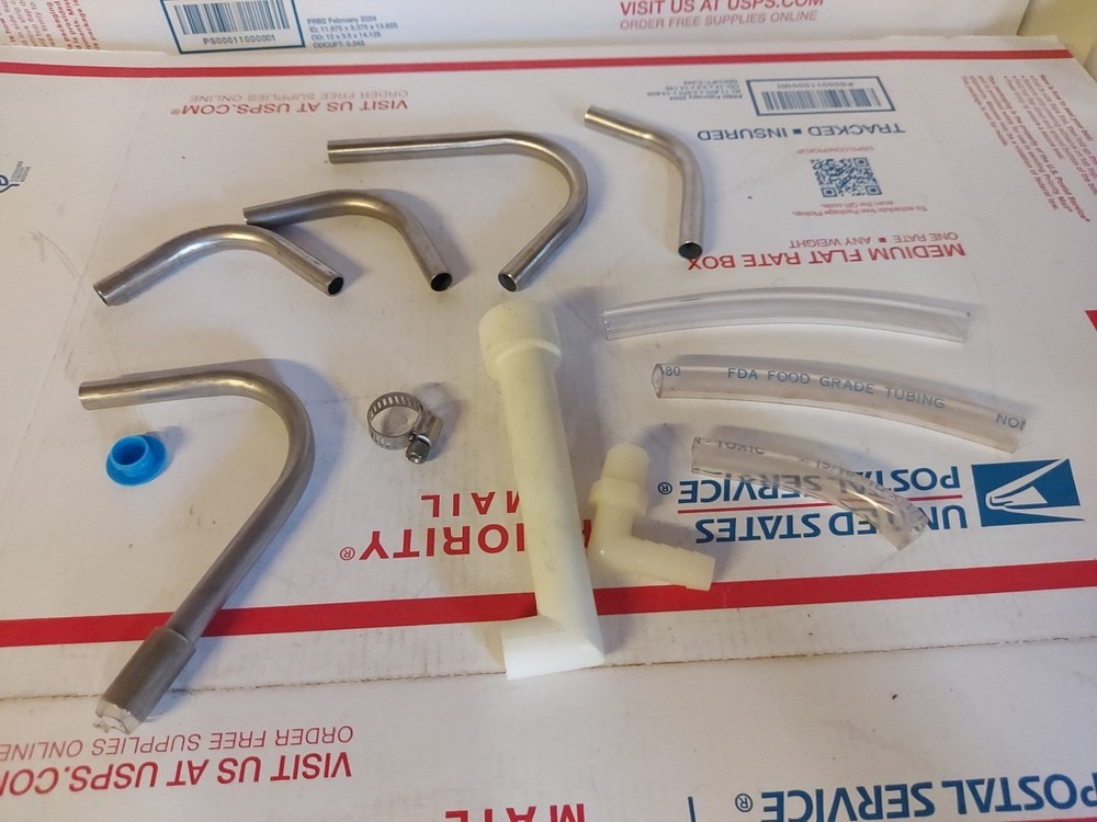 Wine Making Parts Pieces Tubes Stainless Steel Food Grade Tube Plastic Parts