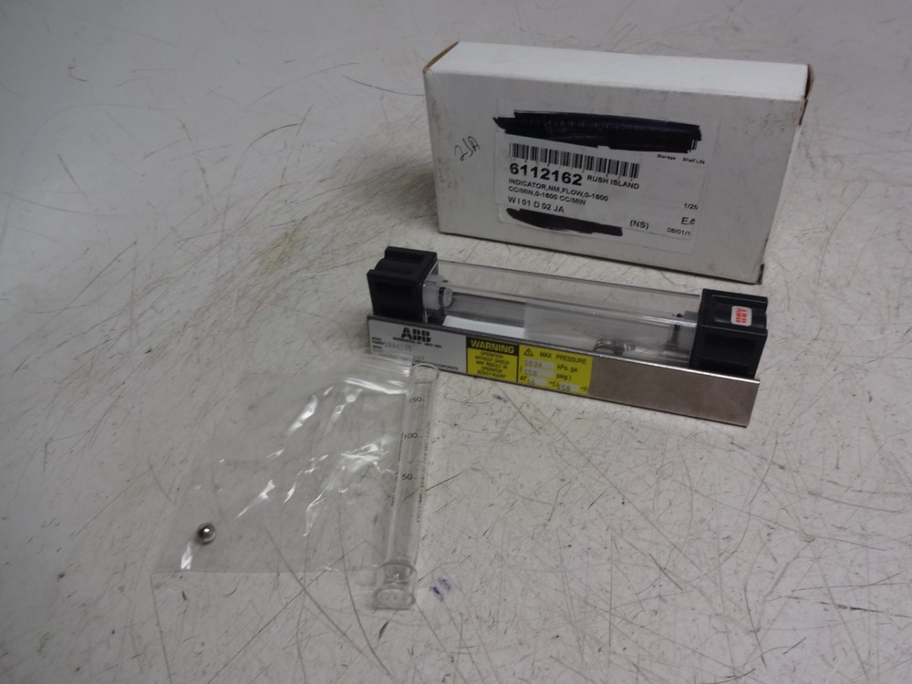 Abb 10a6100 Variable Area Flow Meter 150psig