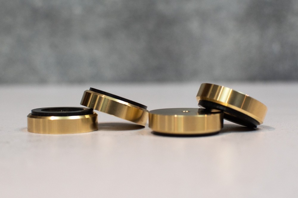 Brass Cutting Board Feet - 1.5"