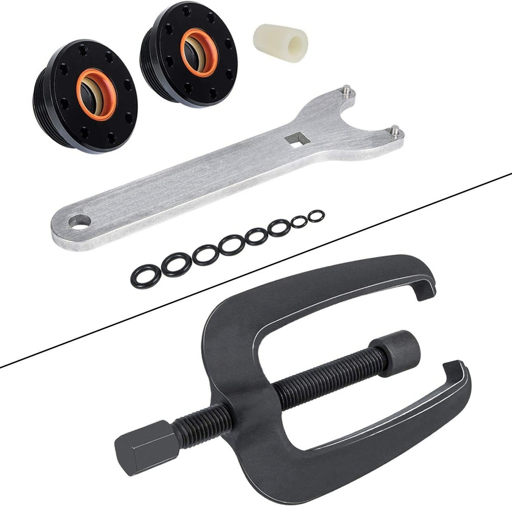 Seastar Hydraulic Steering Cylinder Seal HS5157 + Bracket Puller + Bleed Kit