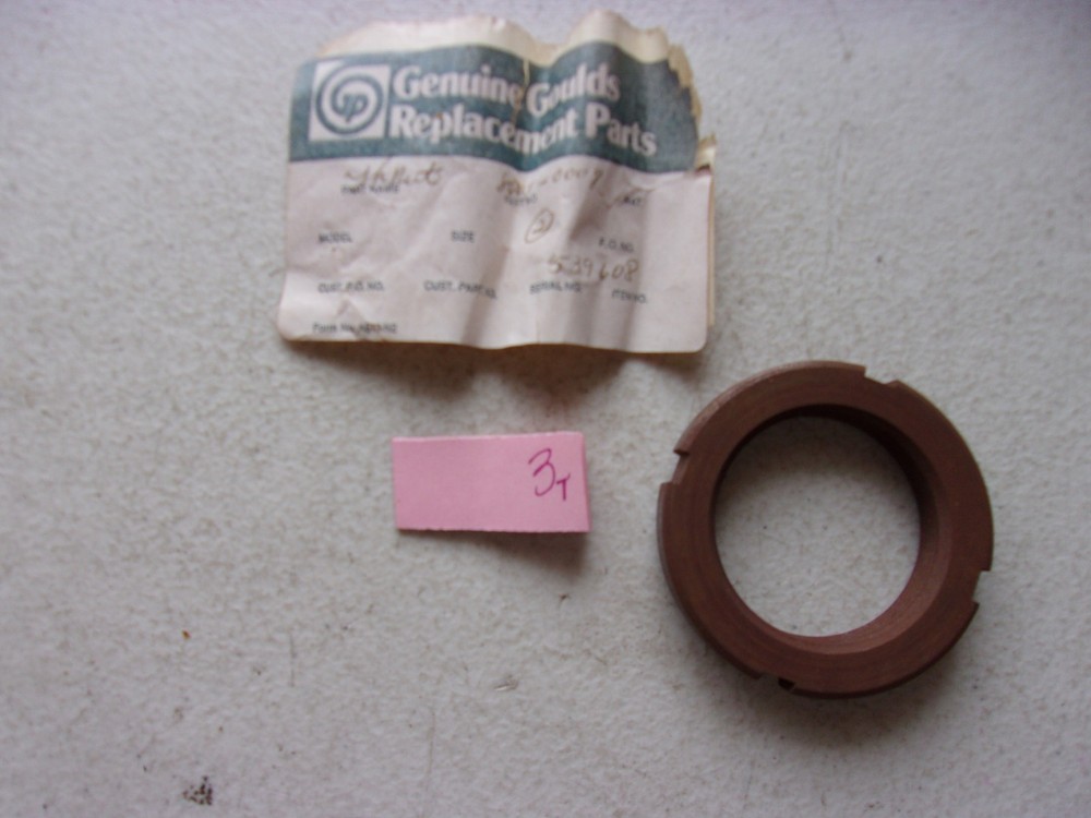 NEW GOULDS LOCK NUT 8601-0009 (330)