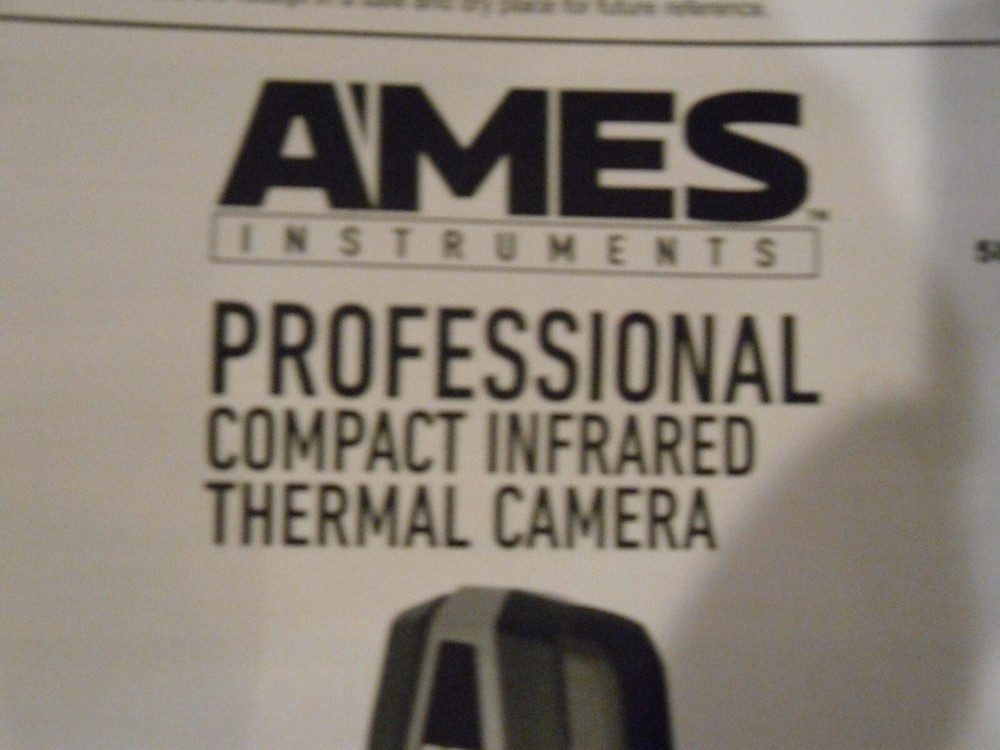 AMES INSTRUMENTS PROFESSIONAL COMPACT INFRARED THERMAL CAMERA