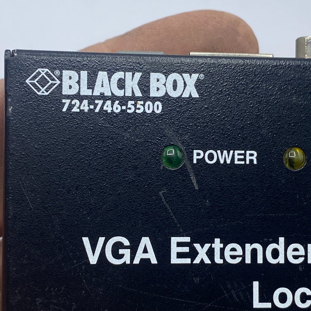 Black Box Remote Console Port VGA Extender with Audio - Local Unit ✅