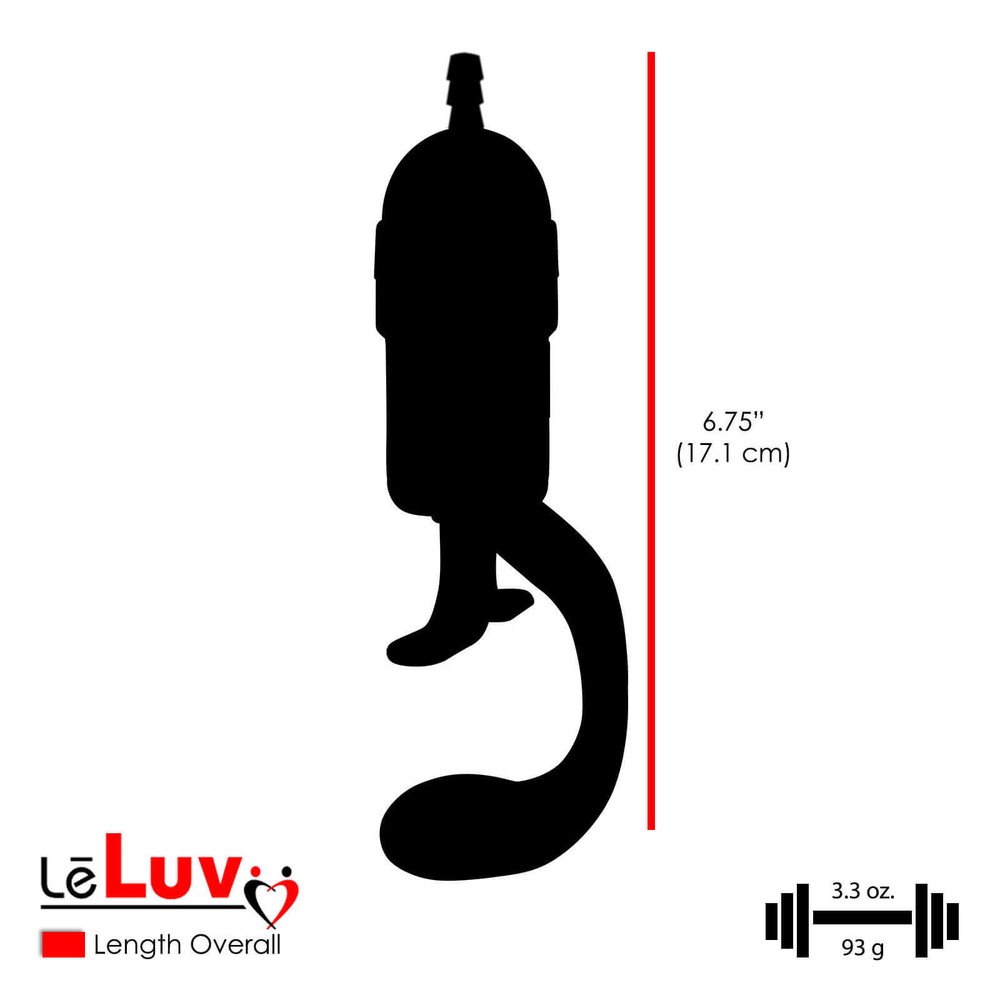 LeLuv EasyOp Penis Pump Zgrip Handle | Erectile Dysfunction Device | No Sleeve