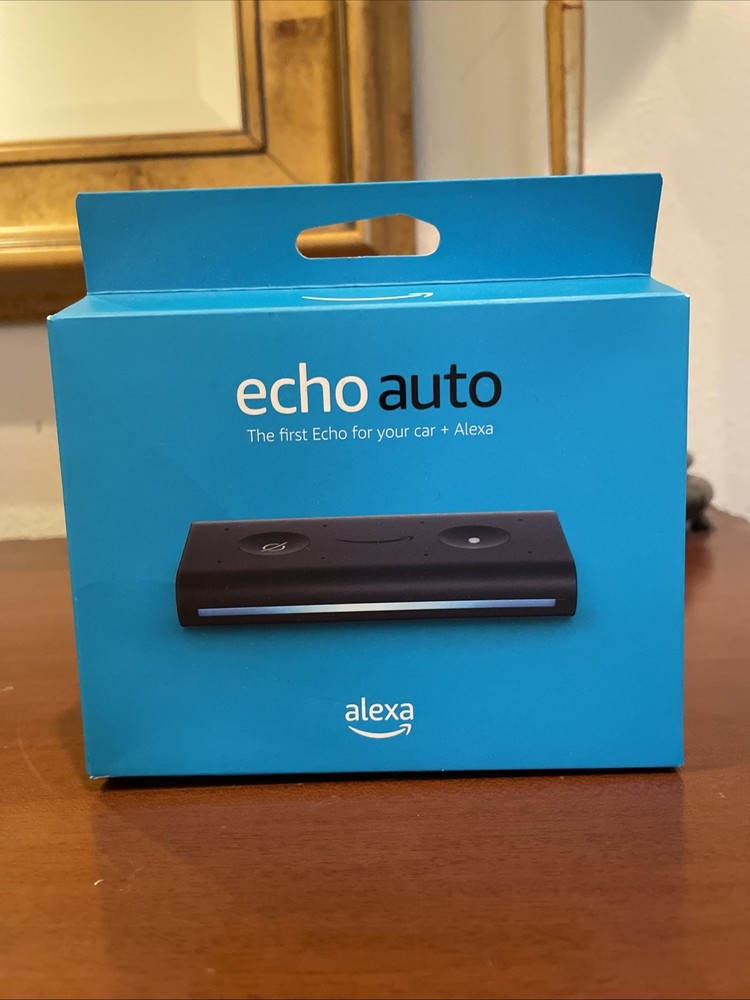 Amazon Echo Auto Smart Vehicle Car Speaker Assistant Open Box Never Used