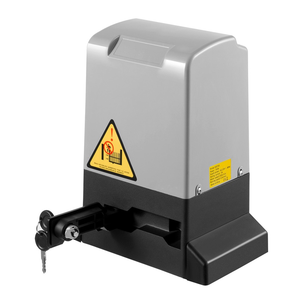 Automatic Sliding Gate Opener Rack Driven with 2 Remotes & Complete Kit 4400LBS