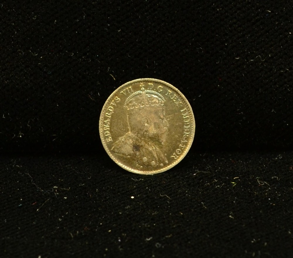 1904 CANADA 5 CENT 92.5% SILVER KM#13 #EB12024