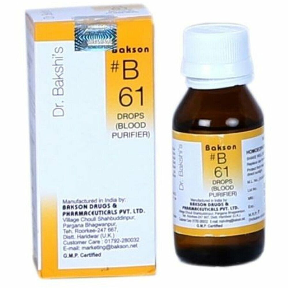 Bakson B61   Drops (30ml)