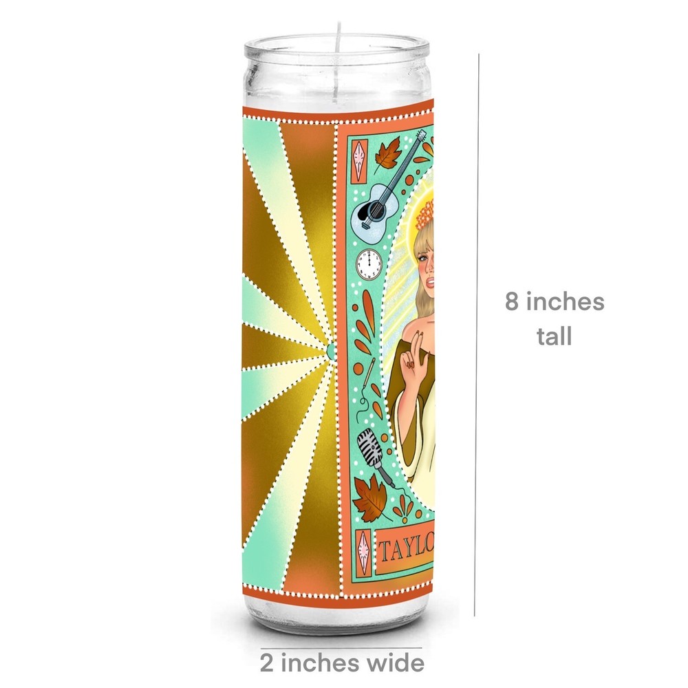 Taylor Swift Saint Prayer Candle