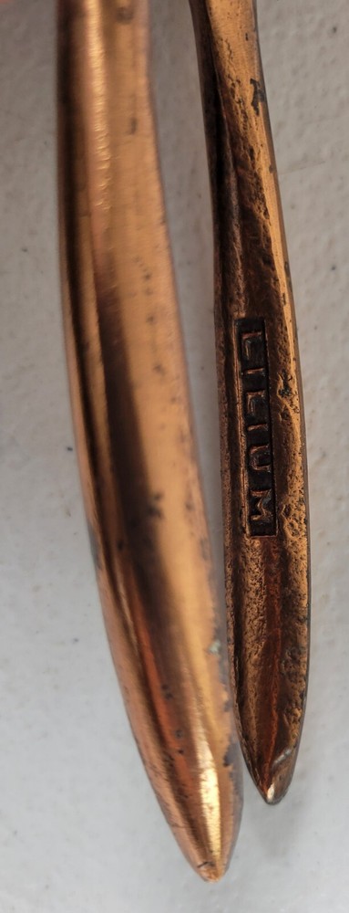 Vintage Lilium Copper Plated Lion Head Nutcracker Kitchen Tools