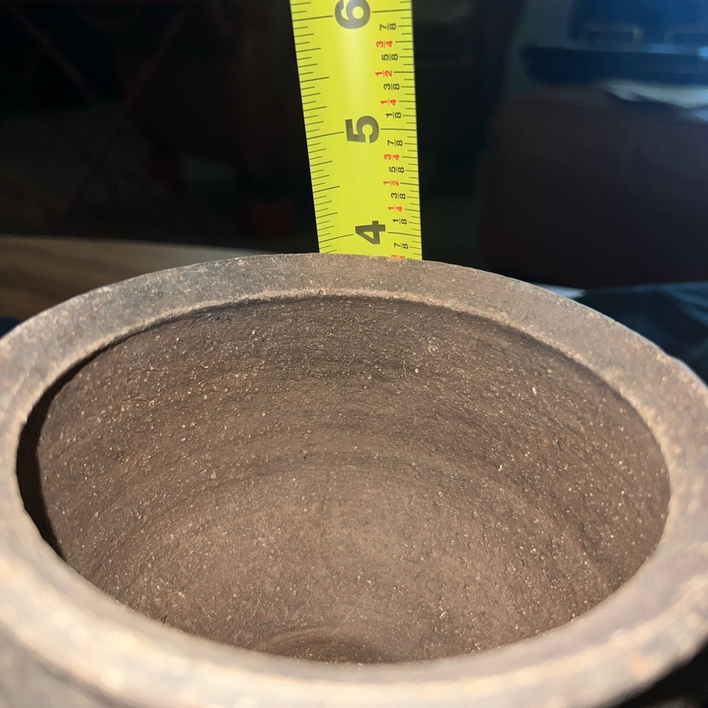 Antique Turkish Covered Clay Pot
