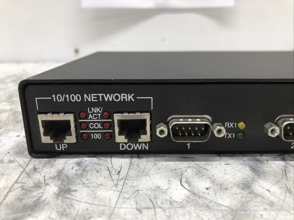 Comtrol DeviceMaster DB9M 4-Port Serial Hub POWERS ON - PLEASE READ DESCRIPTION