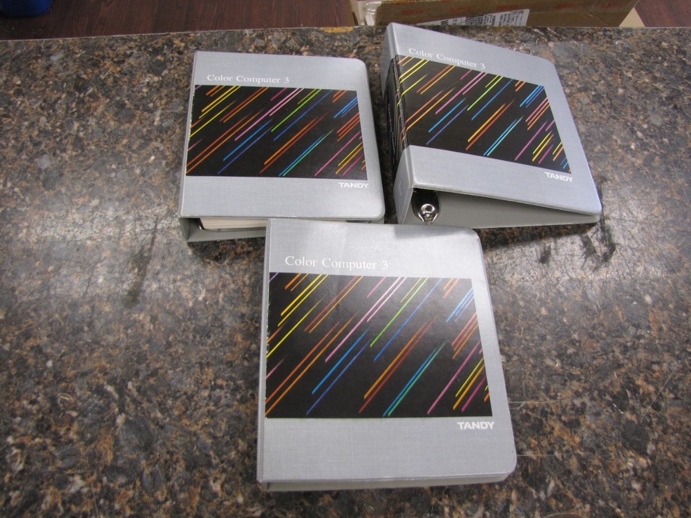 Tandy Color Computer 3 Multi-Vue OS-9 Level Two Development System Binder only