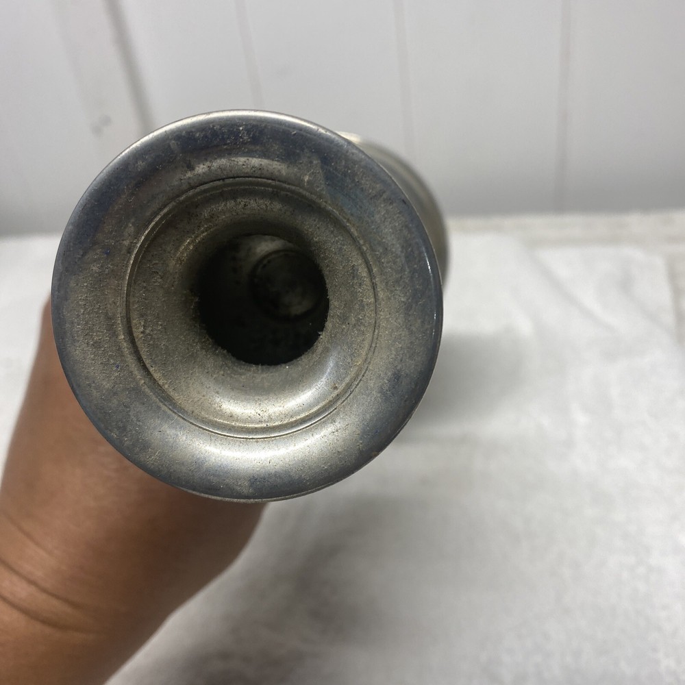 Web Pewter WEIGHTED CANDLESTICK PAIR