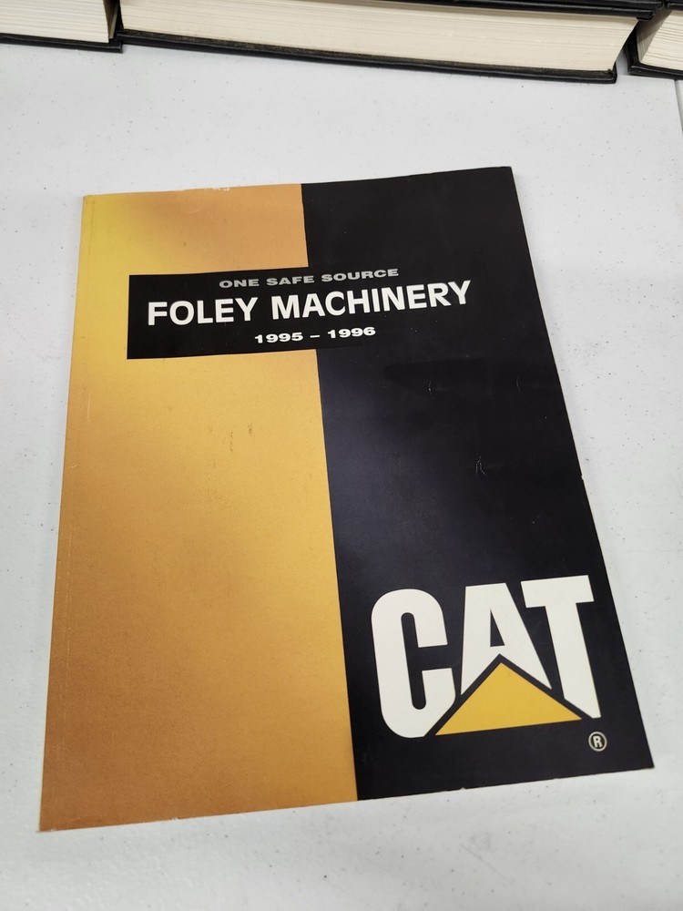 CAT Foley Machinery Catalogue 1995-1996