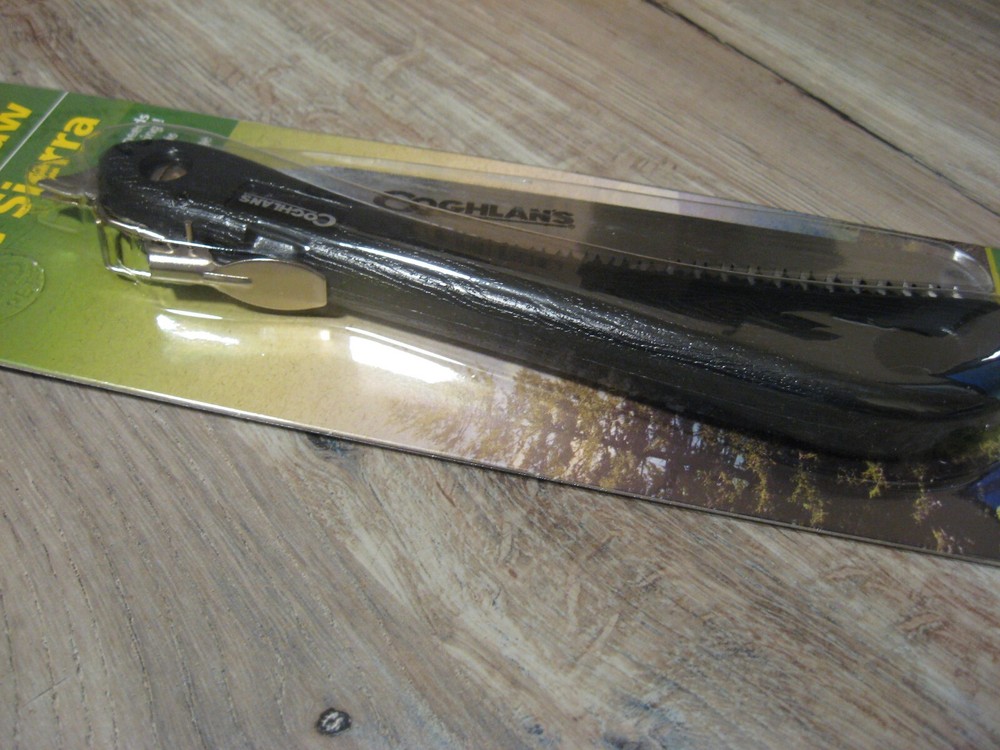 Coghlan's Sierra Saw - Lightweight - 9" Folding Blade - Never Needs Sharpening