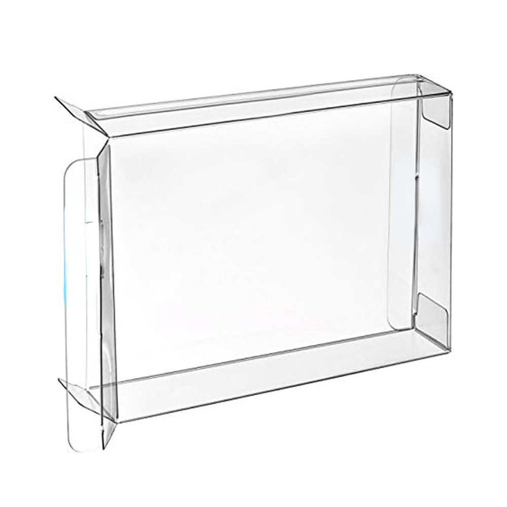 25x NINTENDO NES CIB GAME- CLEAR PLASTIC PROTECTIVE BOX PROTECTOR SLEEVE CASE